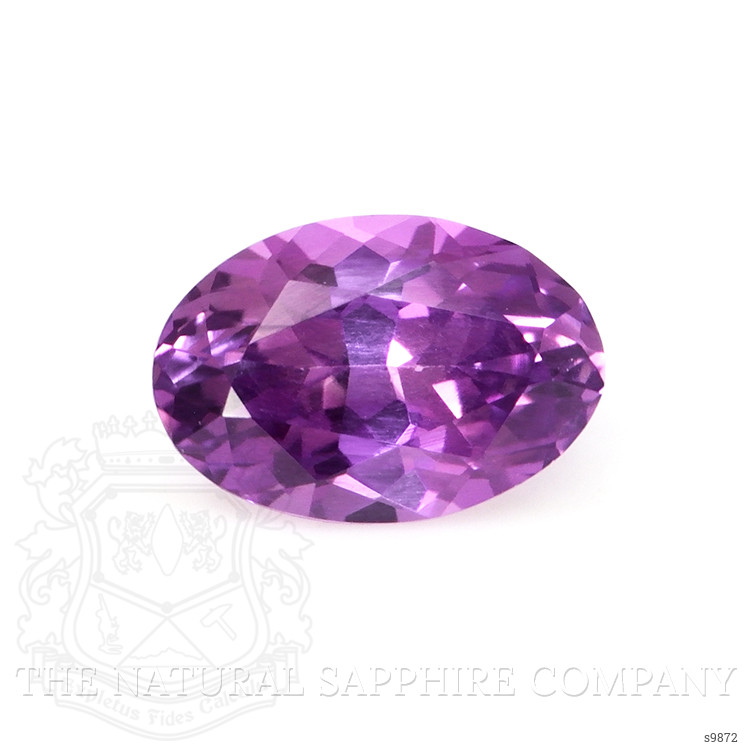 0.55 Ct. Pinkish Purple Sapphire from Ceylon (Sri Lanka)