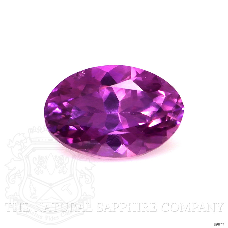 0.61 Ct. Pinkish Purple Sapphire from Ceylon (Sri Lanka)