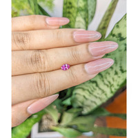 0.49 Ct. Pink Sapphire from Ceylon (Sri Lanka) Life Style