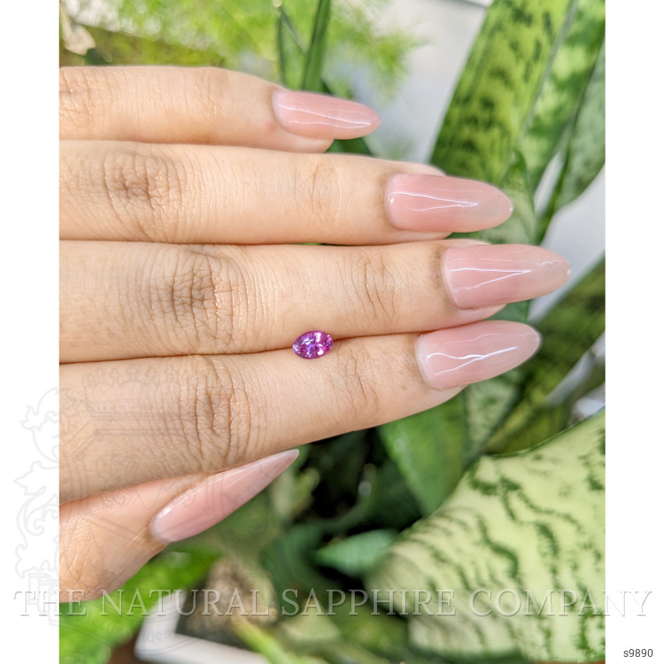 0.52 Ct. Purple Sapphire from Ceylon (Sri Lanka)