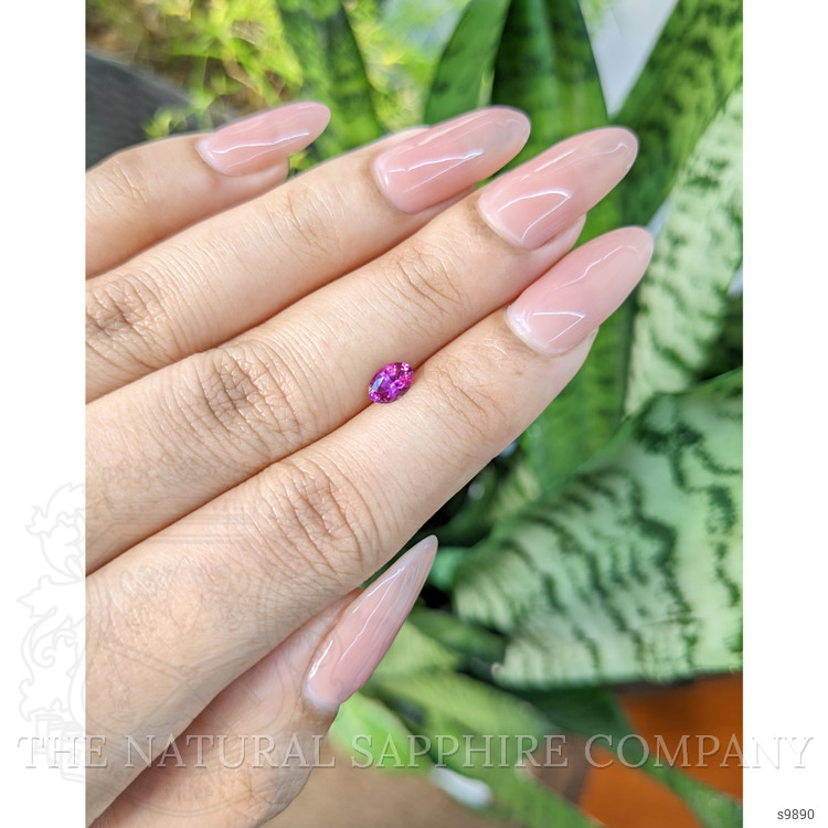 0.52 Ct. Purple Sapphire from Ceylon (Sri Lanka)