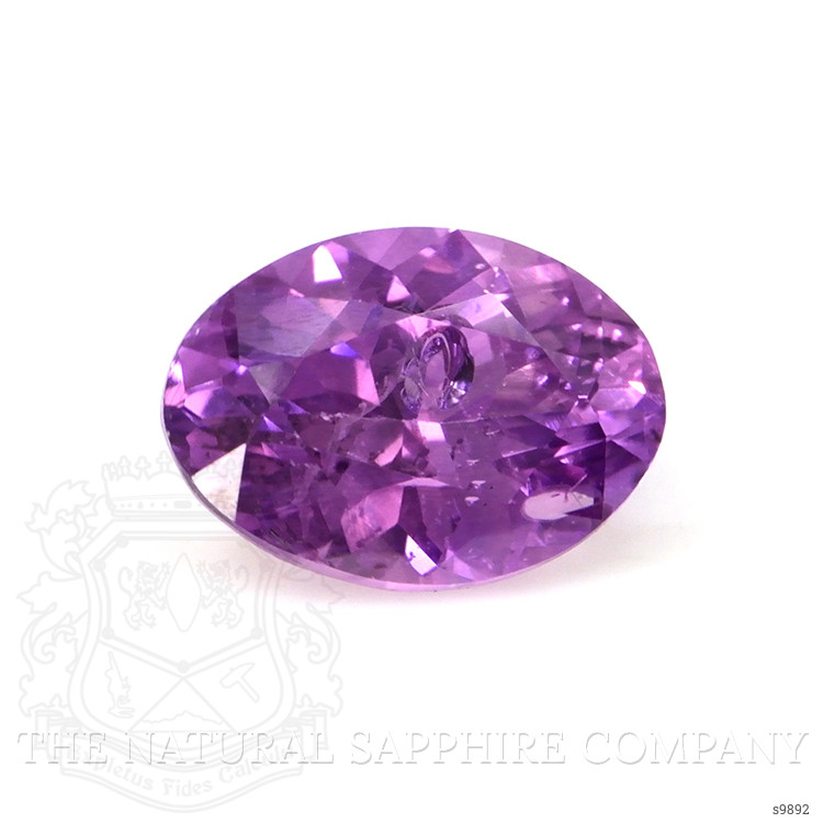 1.04 Ct. Purple Sapphire from Ceylon (Sri Lanka)