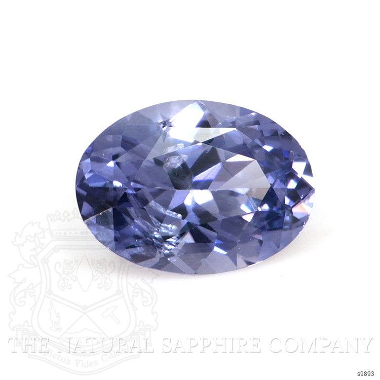 0.87 Ct. Purplish Blue Sapphire from Ceylon (Sri Lanka)