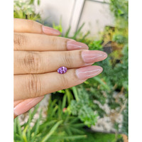 0.87 Ct. Pinkish Purple Sapphire from Ceylon (Sri Lanka) Life Style