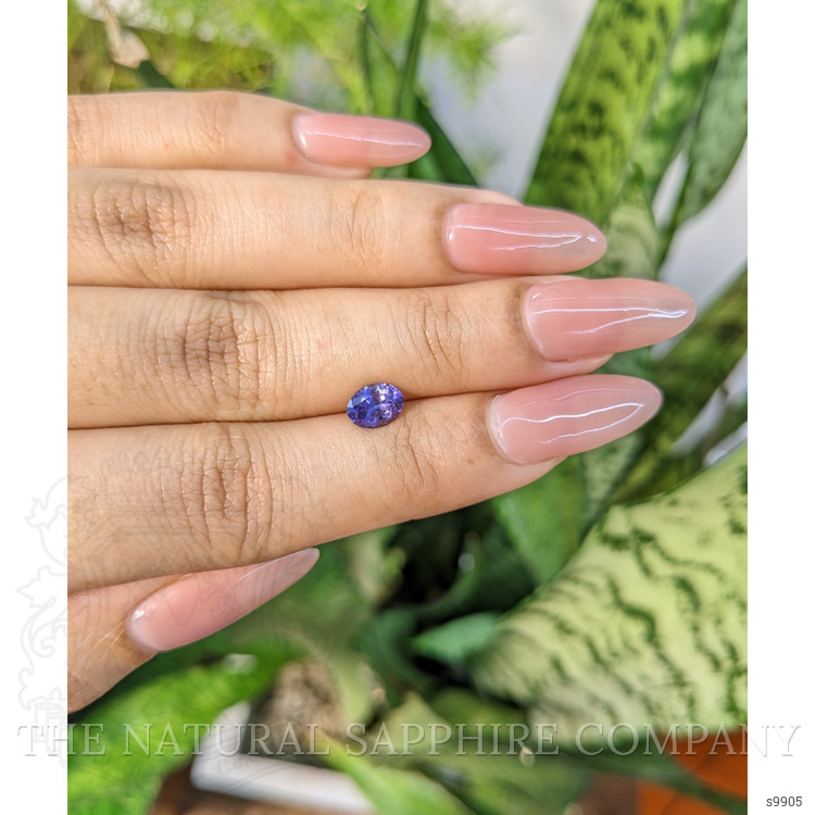 0.97 Ct. Color Change Sapphire from Ceylon (Sri Lanka)