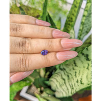 0.94 Ct. Color Change Sapphire from Ceylon (Sri Lanka) Life Style
