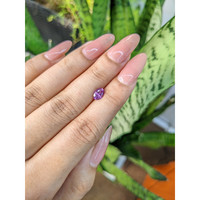 0.83 Ct. Pinkish Purple Sapphire from Ceylon (Sri Lanka) Life Style