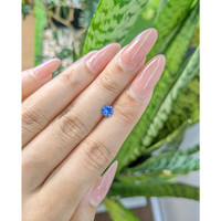 0.54 Ct. Blue Sapphire from Ceylon (Sri Lanka) Life Style