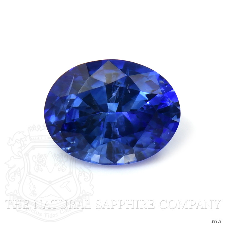 0.84 Ct. Blue Sapphire from Ceylon (Sri Lanka)