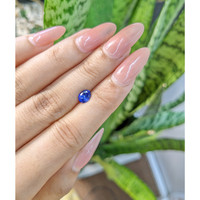 0.84 Ct. Blue Sapphire from Ceylon (Sri Lanka) Life Style