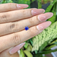 0.62 Ct. Blue Sapphire from Ceylon (Sri Lanka) Life Style