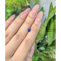 0.62 Ct. Blue Sapphire from Ceylon (Sri Lanka) Life Style