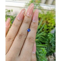 0.48 Ct. Blue Sapphire from Ceylon (Sri Lanka) Life Style