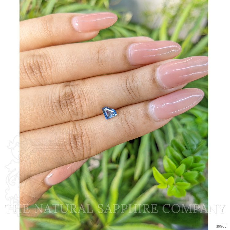 0.64 Ct. Blue Sapphire from Ceylon (Sri Lanka)