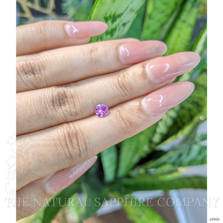 0.60 Ct. Pinkish Purple Sapphire from Ceylon (Sri Lanka)