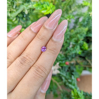 0.57 Ct. Purple Sapphire from Ceylon (Sri Lanka) Life Style