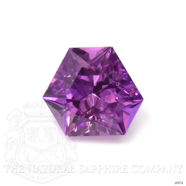 0.56 Ct. Purple Sapphire from Ceylon (Sri Lanka)