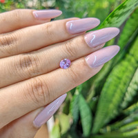 0.80 Ct. Pink Sapphire from Ceylon (Sri Lanka) Life Style