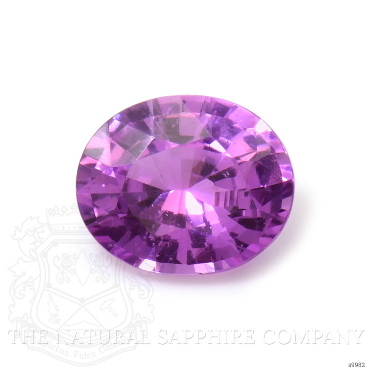 0.81 Ct. Purple Sapphire from Ceylon (Sri Lanka)