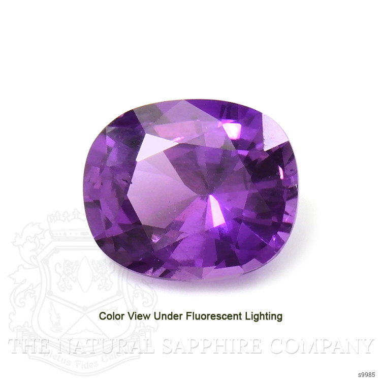 0.62 Ct. Color Change Sapphire from Ceylon (Sri Lanka)