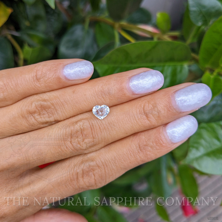 1.03 Ct. White Sapphire from Ceylon (Sri Lanka)