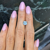 2.00 Ct. Greenish Blue Sapphire from Montana Life Style