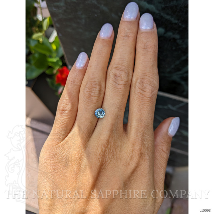 1.20 Ct. Bluish Green Sapphire from Ceylon (Sri Lanka)