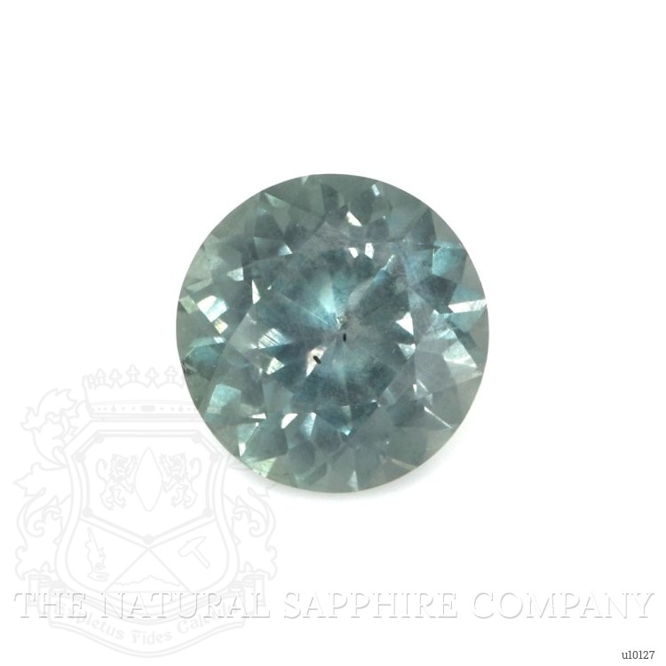 1.40 Ct. Greenish Blue Sapphire from Montana