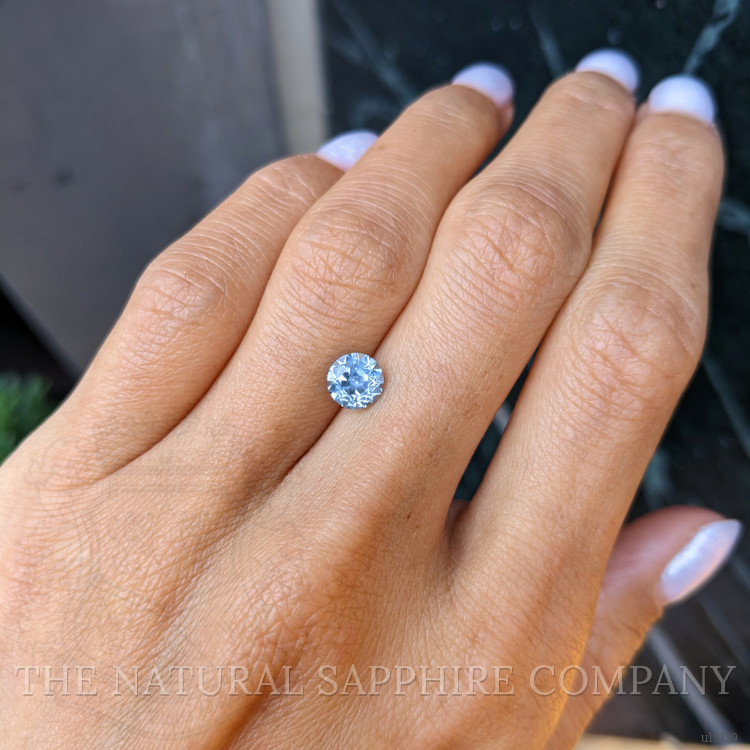 1.33 Ct. Greyish Blue Sapphire from Montana