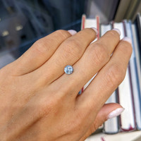 1.17 Ct. Bluish Green Sapphire from Montana Life Style