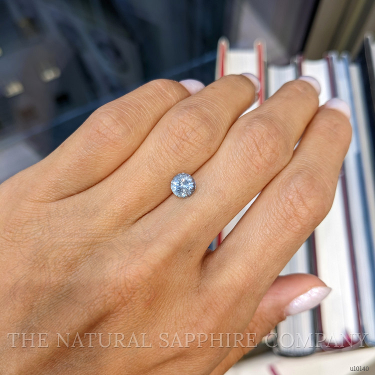 1.17 Ct. Bluish Green Sapphire from Montana