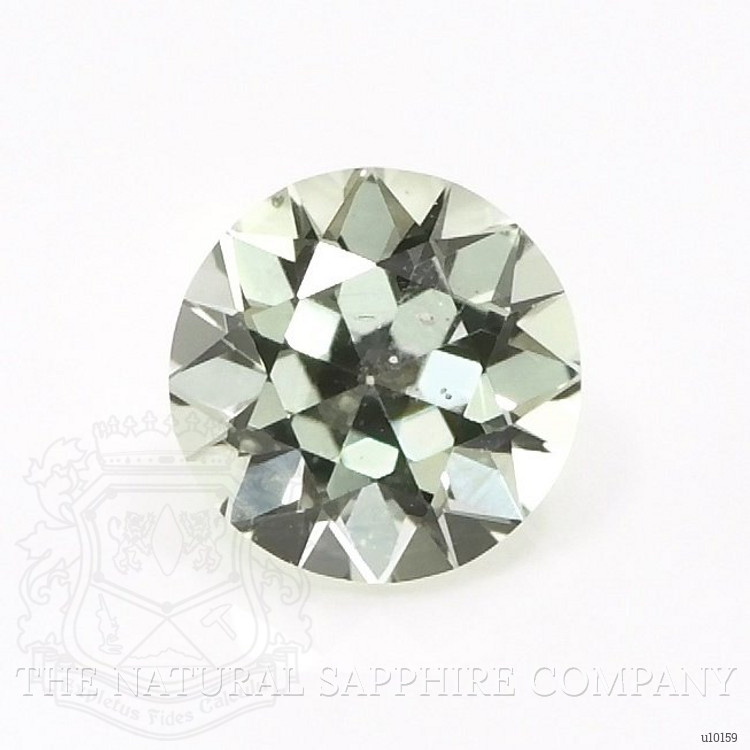 0.95 Ct. Green Sapphire from Montana
