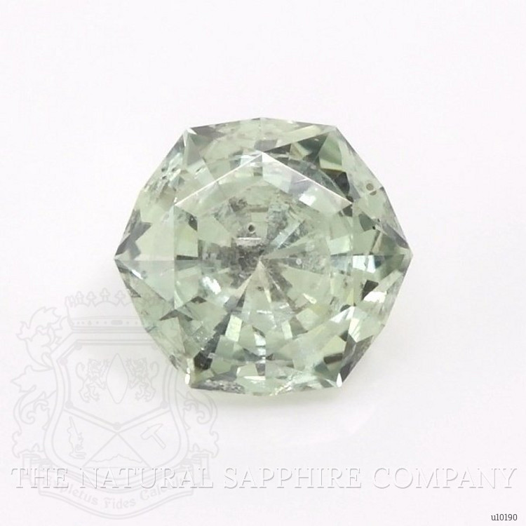 0.73 Ct. Yellowish Green Sapphire from Montana