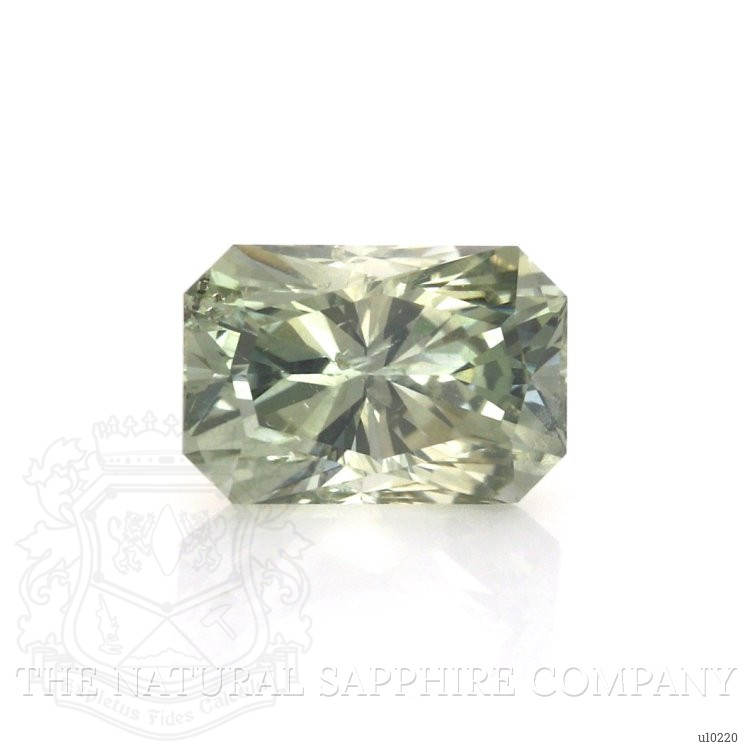 3.80 Ct. Yellowish Green Sapphire from Montana