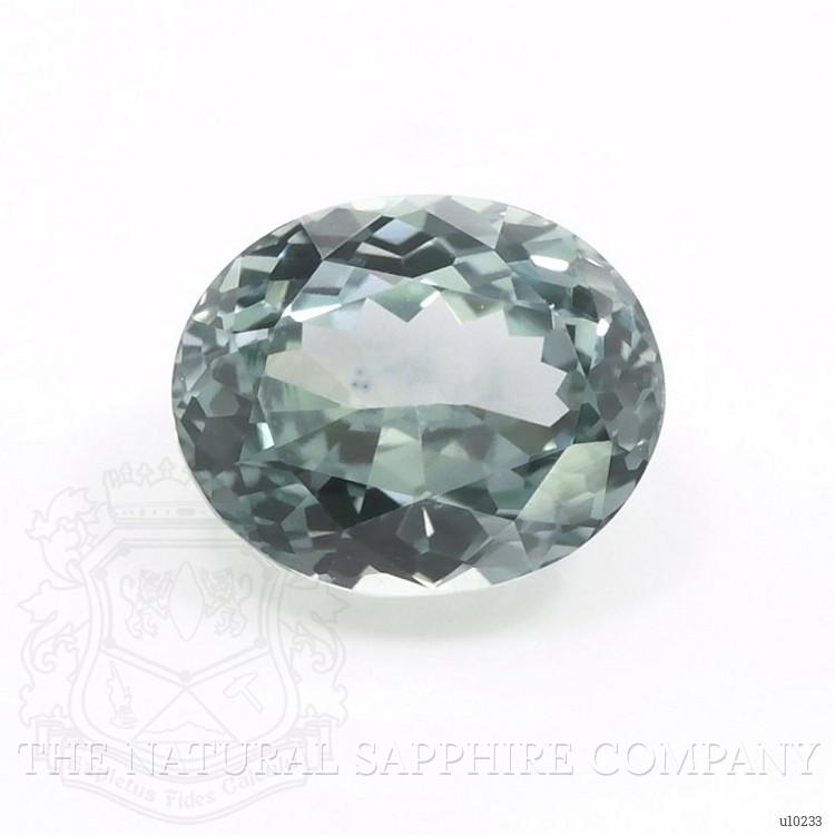 1.34 Ct. Bluish Green Sapphire from Montana