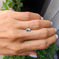 1.09 Ct. Bluish Green Sapphire from Montana Life Style