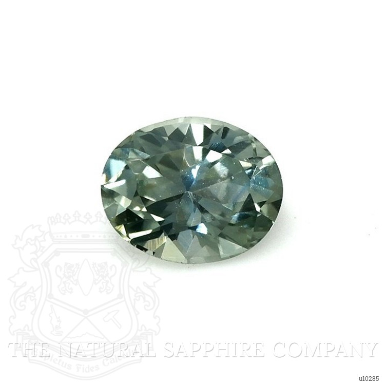 0.79 Ct. Green Sapphire from Montana