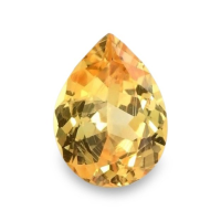 0.80 Ct. Orangish Yellow Sapphire from Montana Video