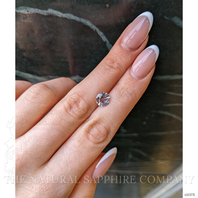 2.36 Ct. Peach Sapphire from Ceylon (Sri Lanka)