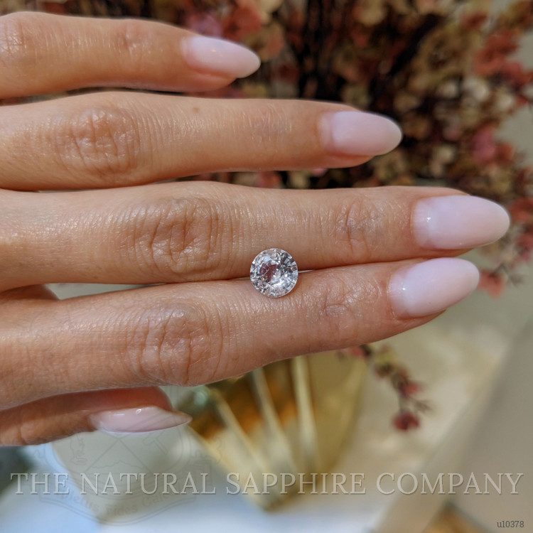 2.36 Ct. Peach Sapphire from Ceylon (Sri Lanka)