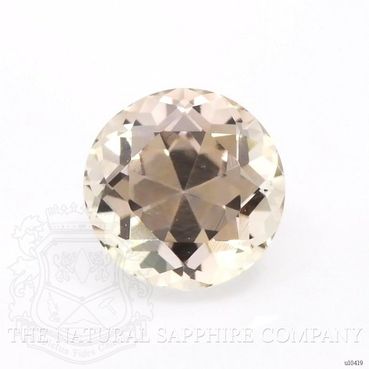 0.66 Ct. Peach Sapphire from Montana