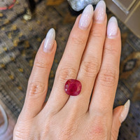 8.12 Ct. Ruby from Burma (Myanmar) Life Style