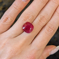 8.12 Ct. Ruby from Burma (Myanmar) Life Style