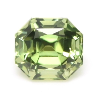 0.75 Ct. Yellowish Green Sapphire from Montana Video