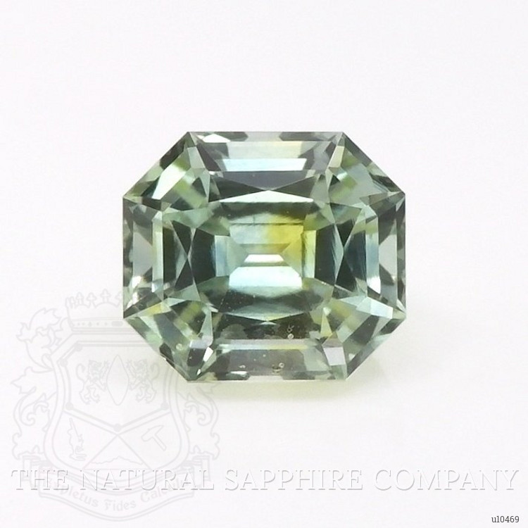 0.64 Ct. Yellowish Green Sapphire from Montana