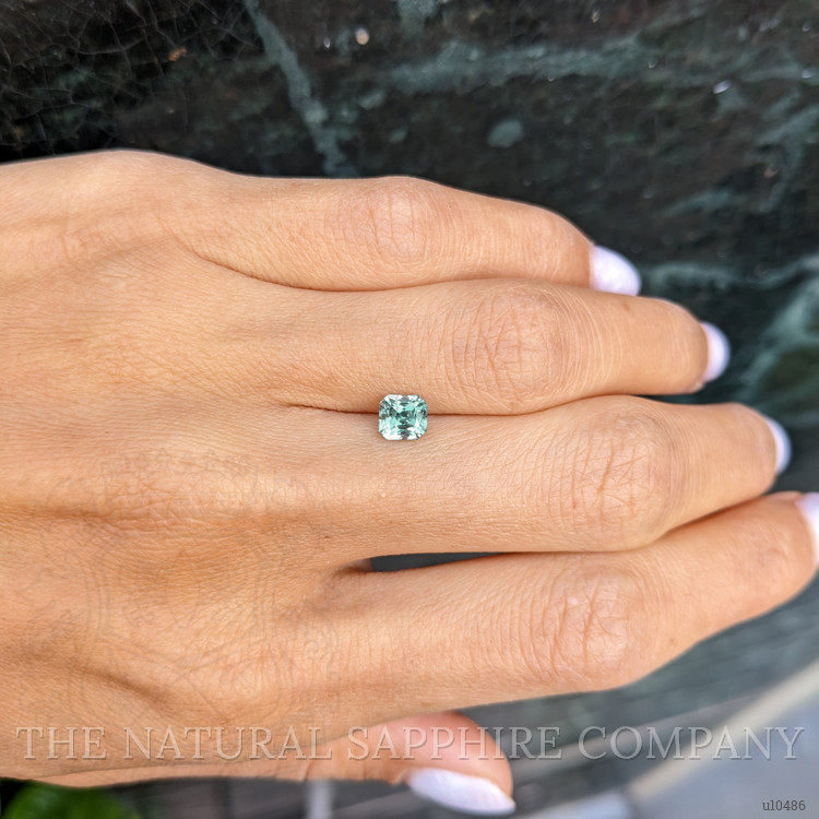 1.06 Ct. Green Sapphire from Montana