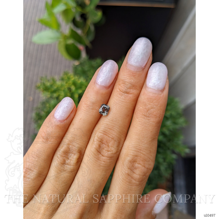 1.01 Ct. Greenish Brown Sapphire from Montana