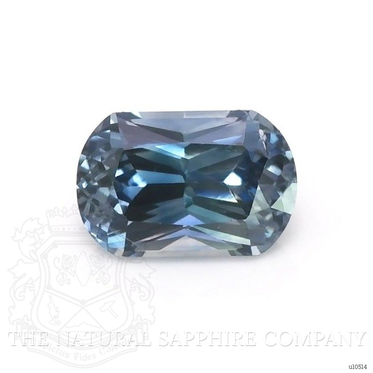 0.70 Ct. Greenish Blue Sapphire from Montana