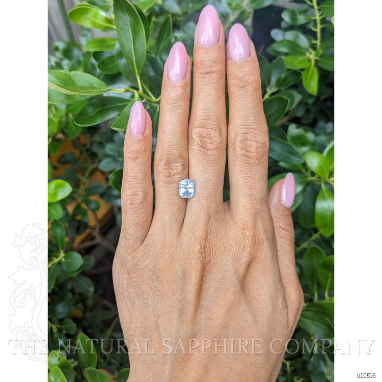 2.66 Ct. Grey Sapphire from Montana