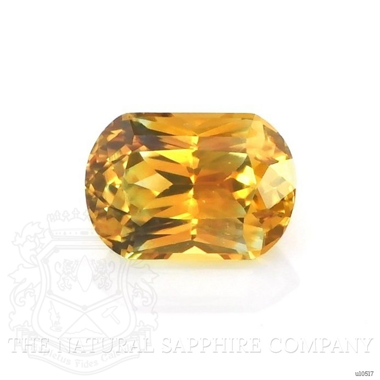 0.88 Ct. Orange Sapphire from Montana
